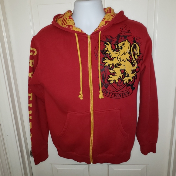 harry potter zip up sweatshirt
